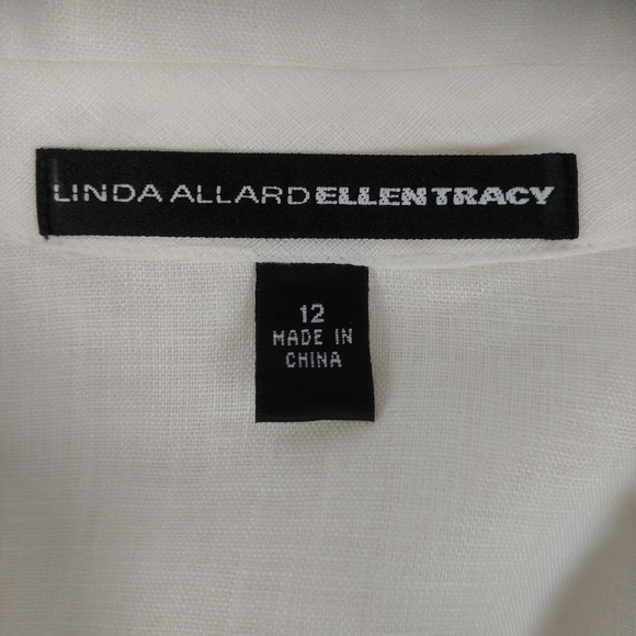 Linda Allard/Ellen Tracy blouse size 12. - Picture 4 of 6